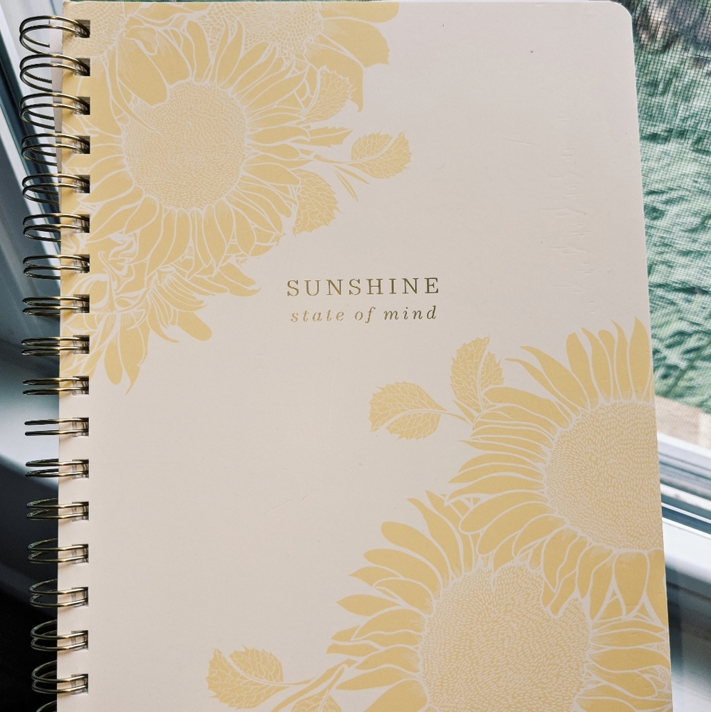 Fringe Sunflower Notebook (NEW!) - Picture 1 of 5
